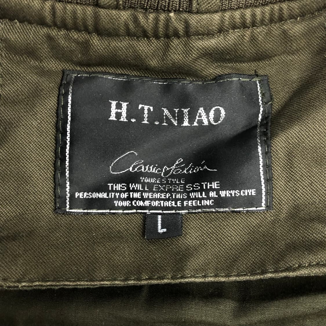 빈티지 이글 패치 항공 밀리터리 블루종 자켓 상품이미지8