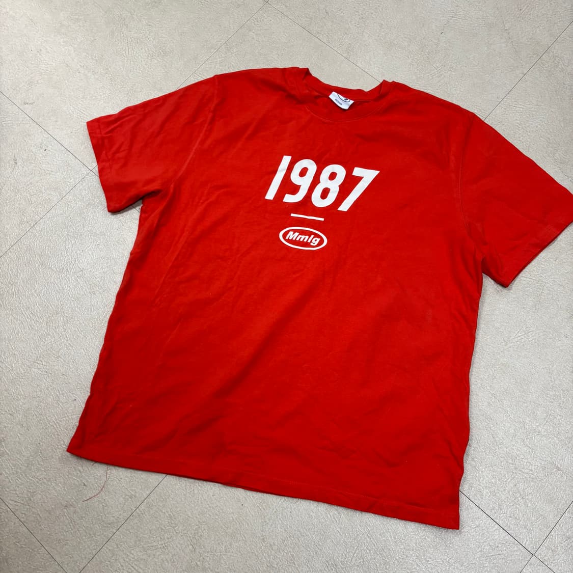 Mmlg 1987빅로고 반팔티 상품이미지1