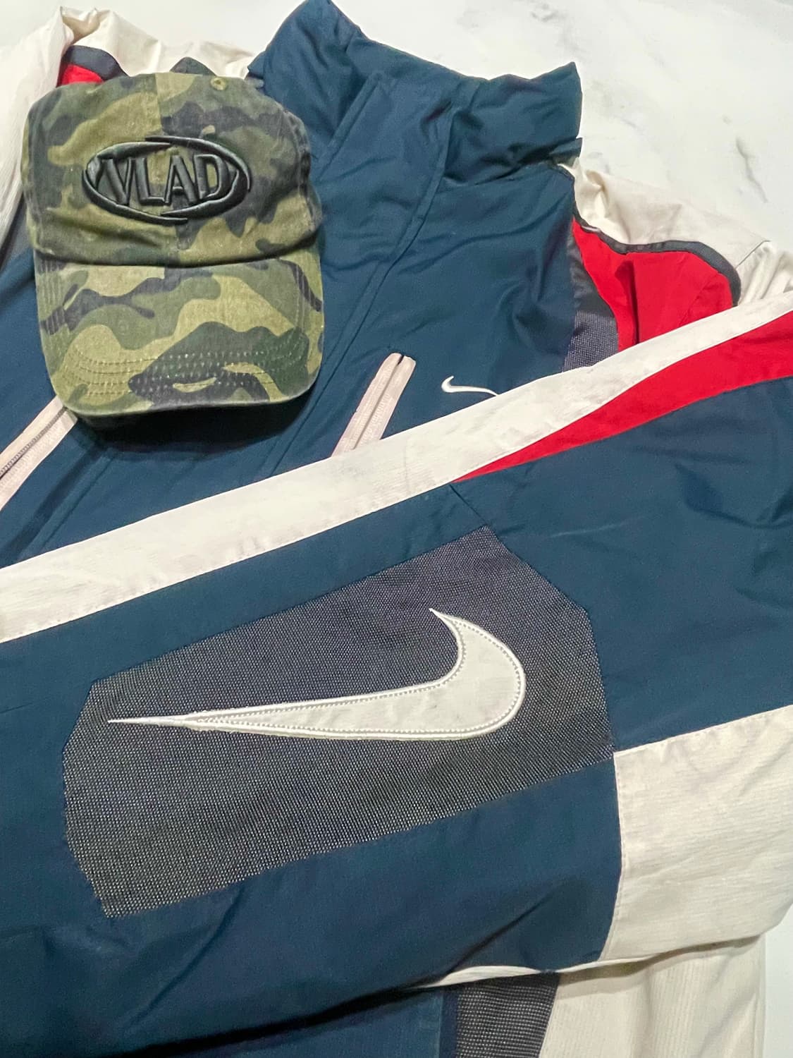 90‘s NIKE 올드스쿨 배색 자켓 상품이미지2