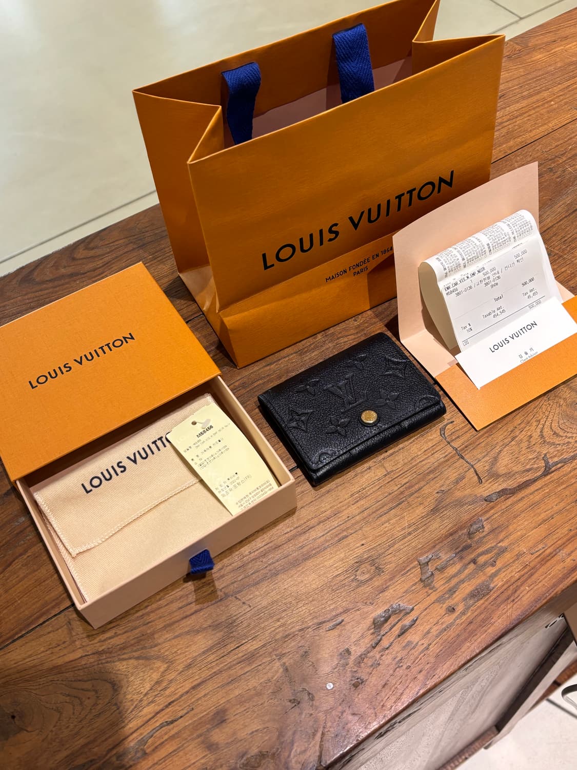 루이비통 M58456 비즈니스 카드홀더 (풀패키지) 상품이미지7