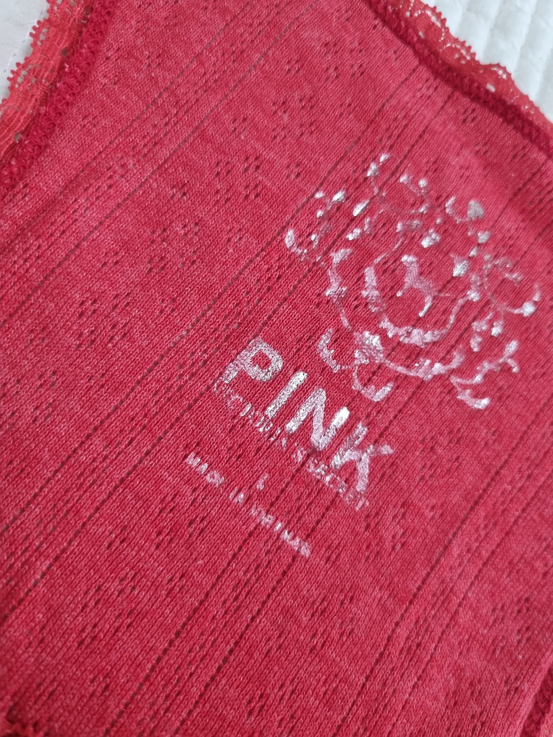 네고가능 00's 빅토리아시크릿 'Pink Royalty' 나시 상품이미지4