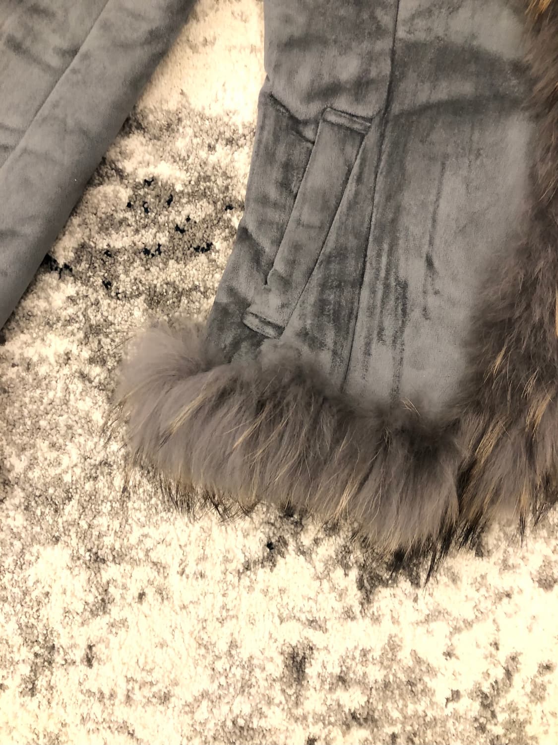 세실맥비 뮤트 스웨이드 퍼 자켓 상품이미지3