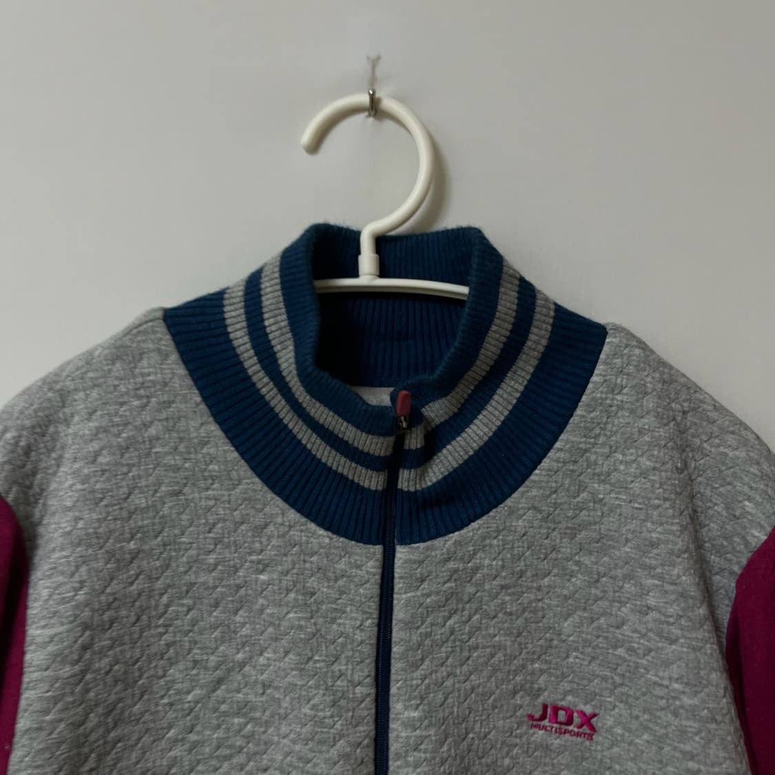 [ L ] JDX 남성 골프웨어 방풍 니트집업 상품이미지2