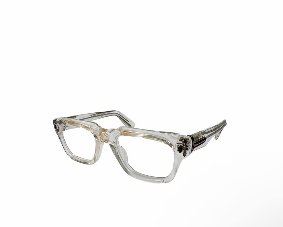 크롬하츠 클래식 날린 GNARLIN 스퀘어 클리어 크리스탈 투명테 안경 상품이미지1