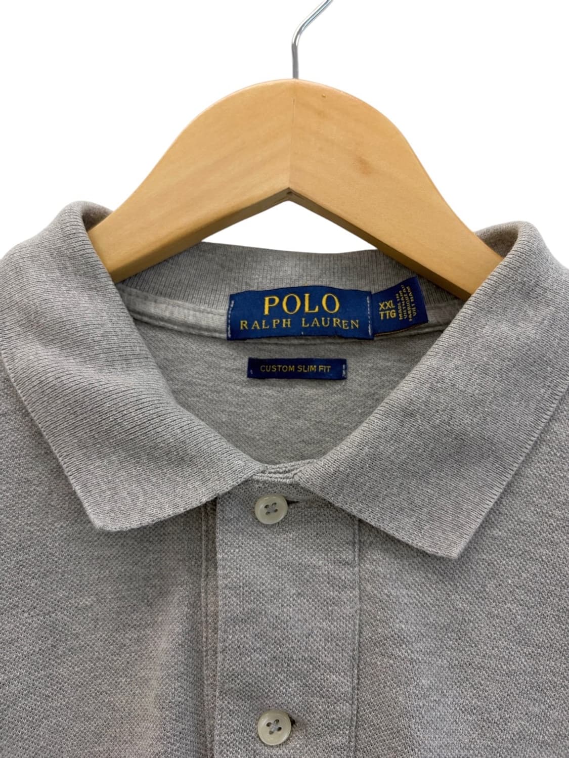 폴로 피케티 카라티 반팔 그레이 (2XL) 상품이미지3