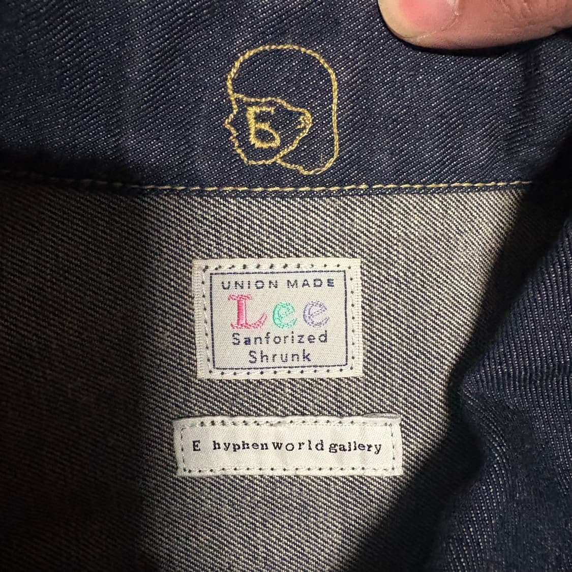 리 Lee 라이더스 데님 자켓 – 하이픈 월드 갤러리 일본 기획 상품이미지9
