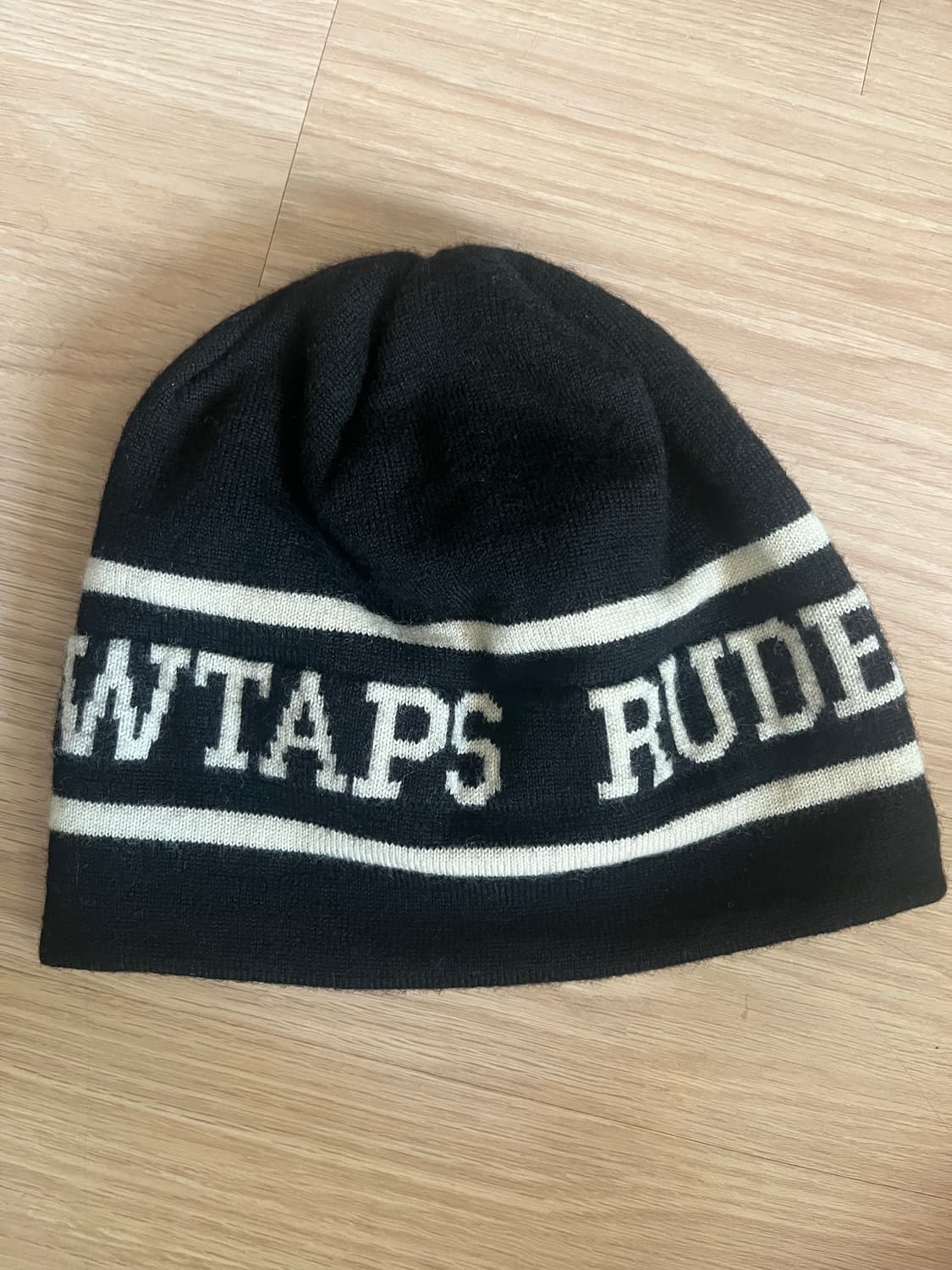 WTAPS 더블탭스 ruder than you 비니 상품이미지3