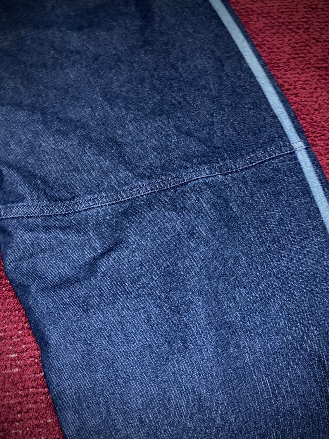 아디다스 파이어보드 청데님 조거 팬츠 S 상품이미지5