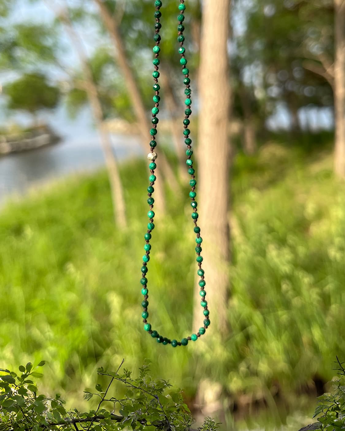 [오차드] Dewfall Necklace 원석 비즈 목걸이 상품이미지1