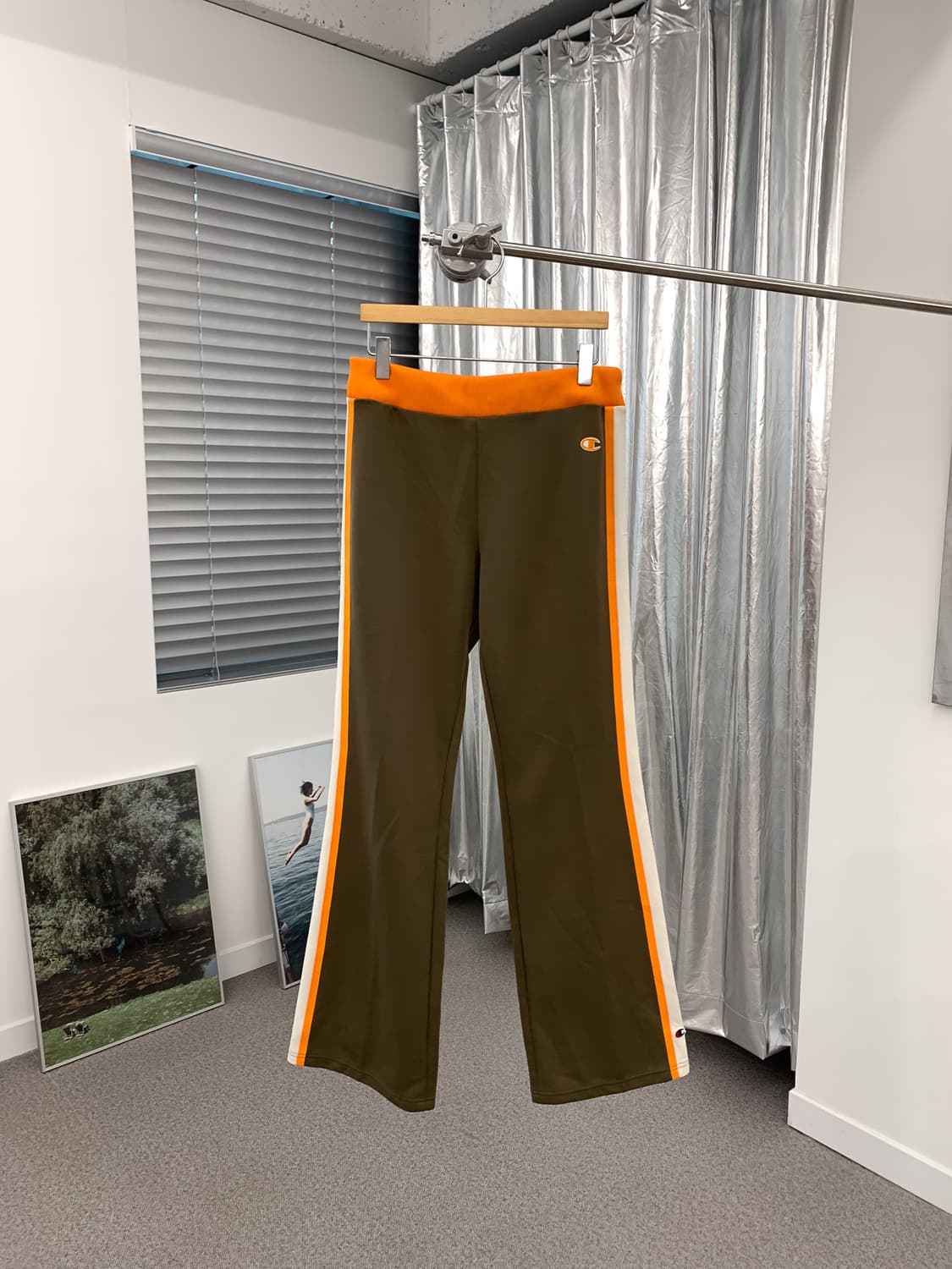 55-66 챔피온 y2k 부츠컷 트랙팬츠 상품이미지1