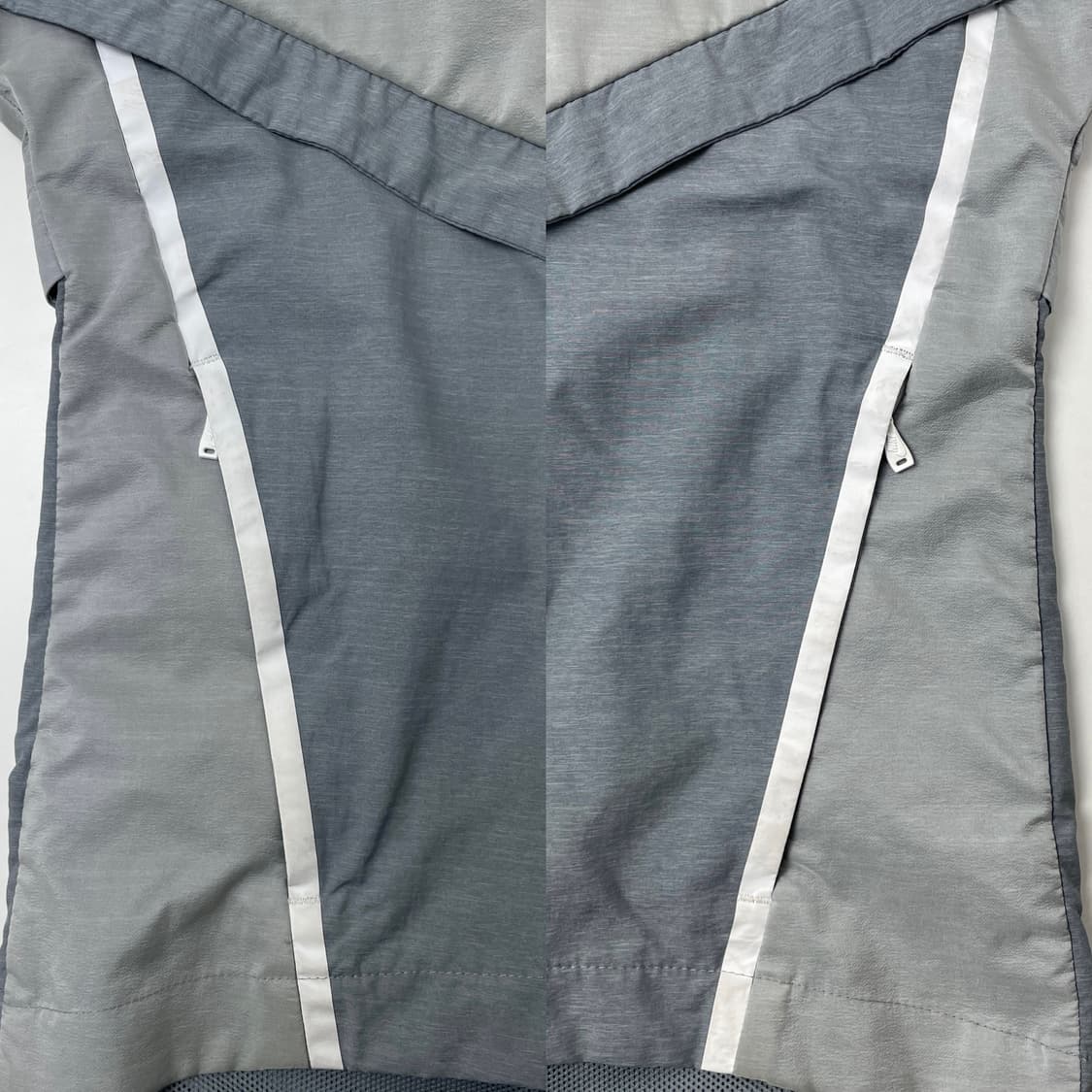 [중고] 나이키 여성 후드집업 바람막이 그레이 L 상품이미지6