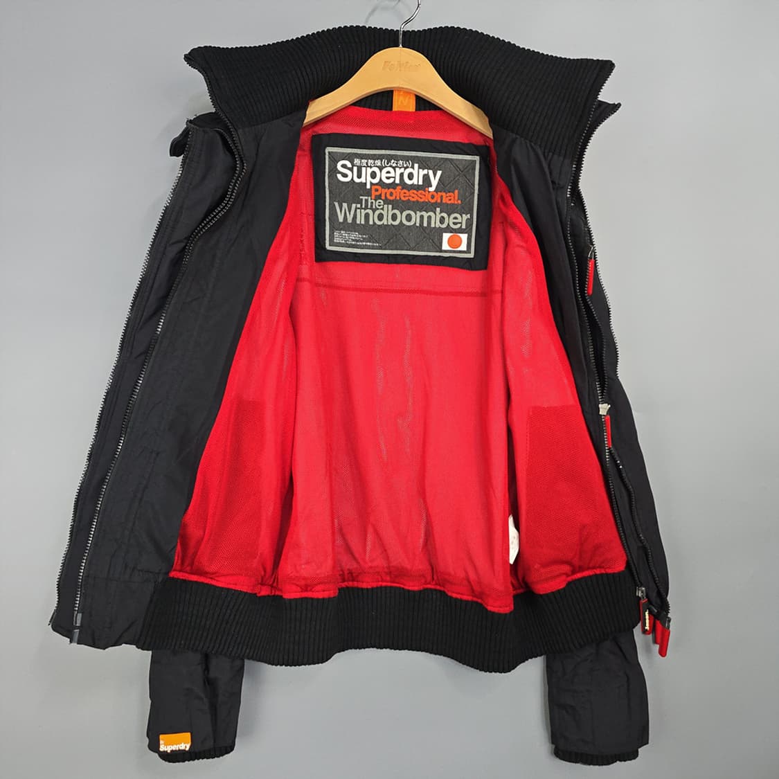 수퍼드라이(Superdry) 윈드봄버 나일론 자켓 L 상품이미지5