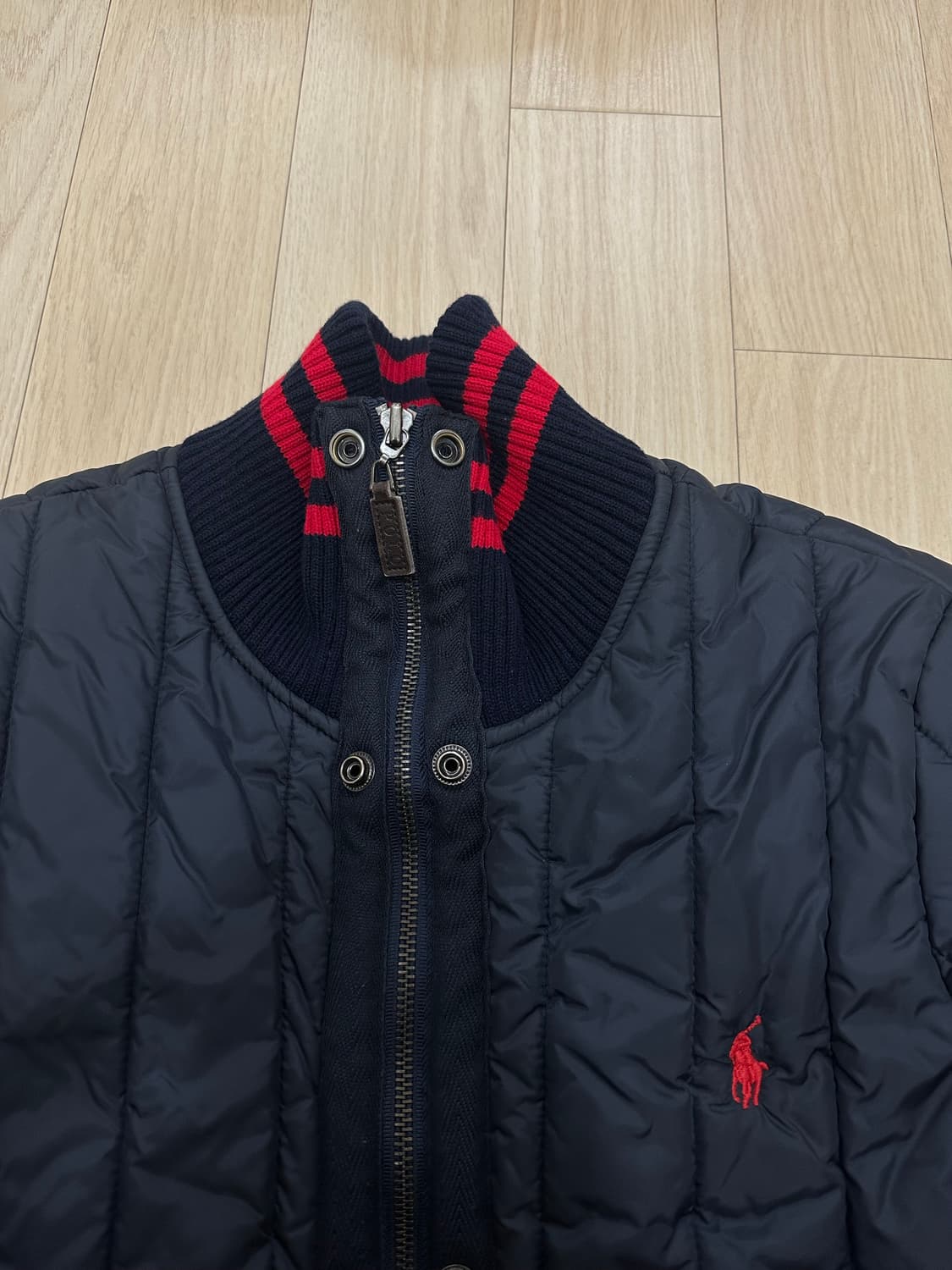 폴로 해외판 두툼 누빔 크롭자켓 레어템 44-55 상품이미지2