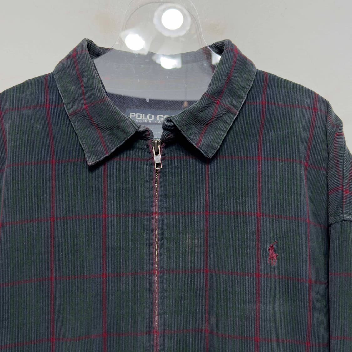90s 폴로 골프 체크 코듀로이 자켓 상품이미지2