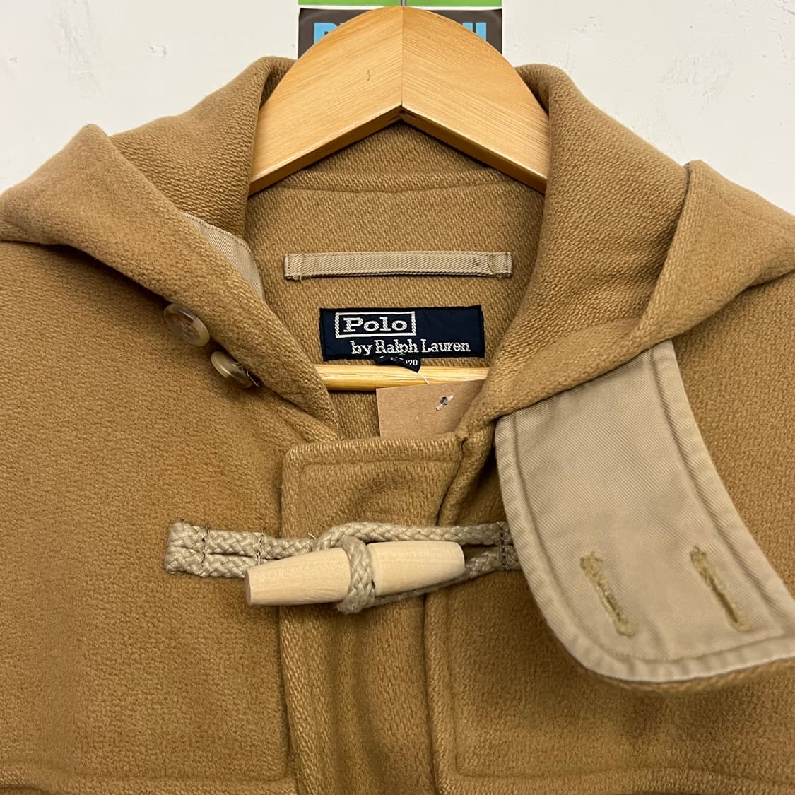 90‘s 폴로 울 더플 코트 상품이미지2