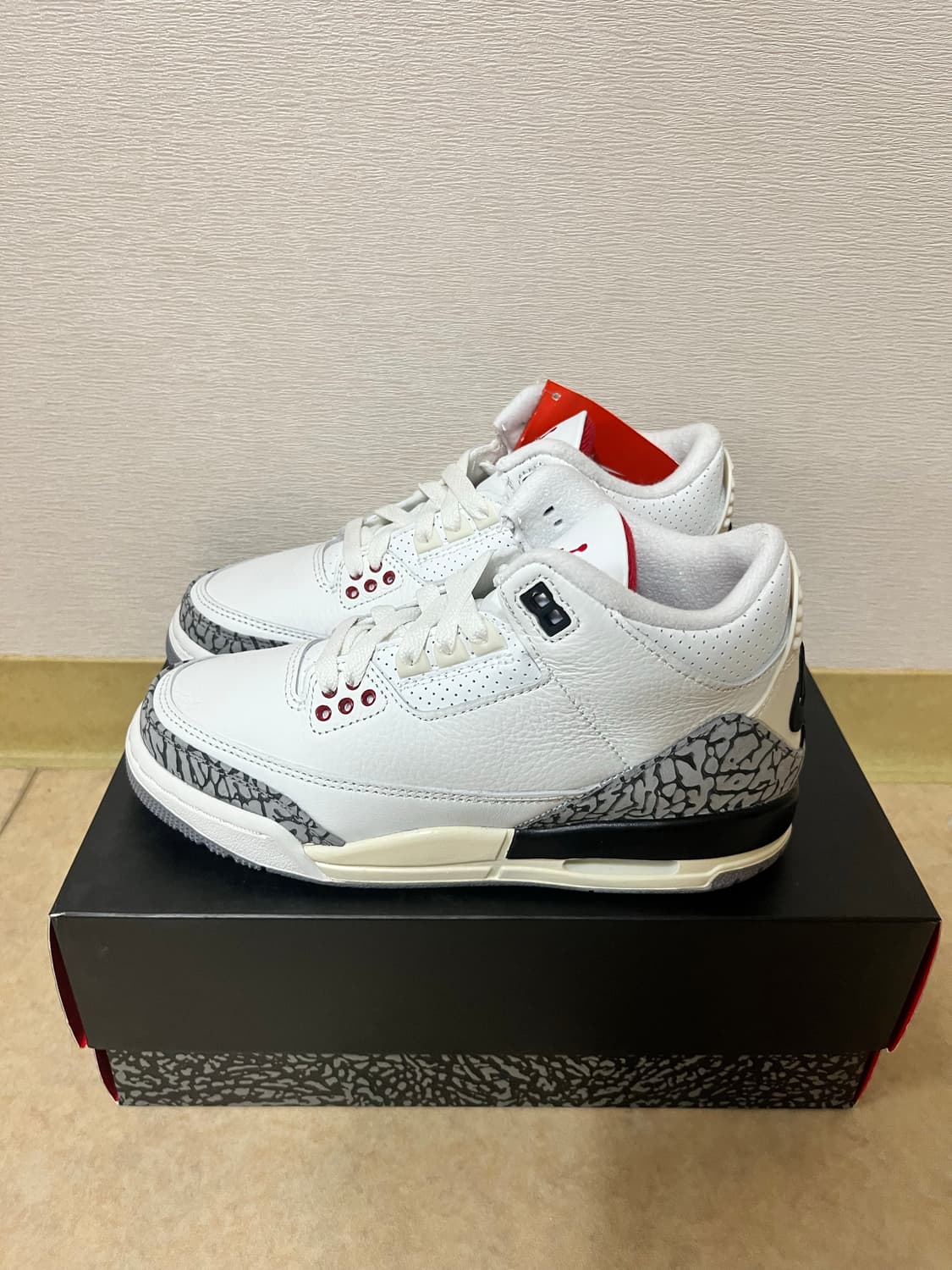 (GS) 조던 3 레트로 화이트 시멘트 230 상품이미지4