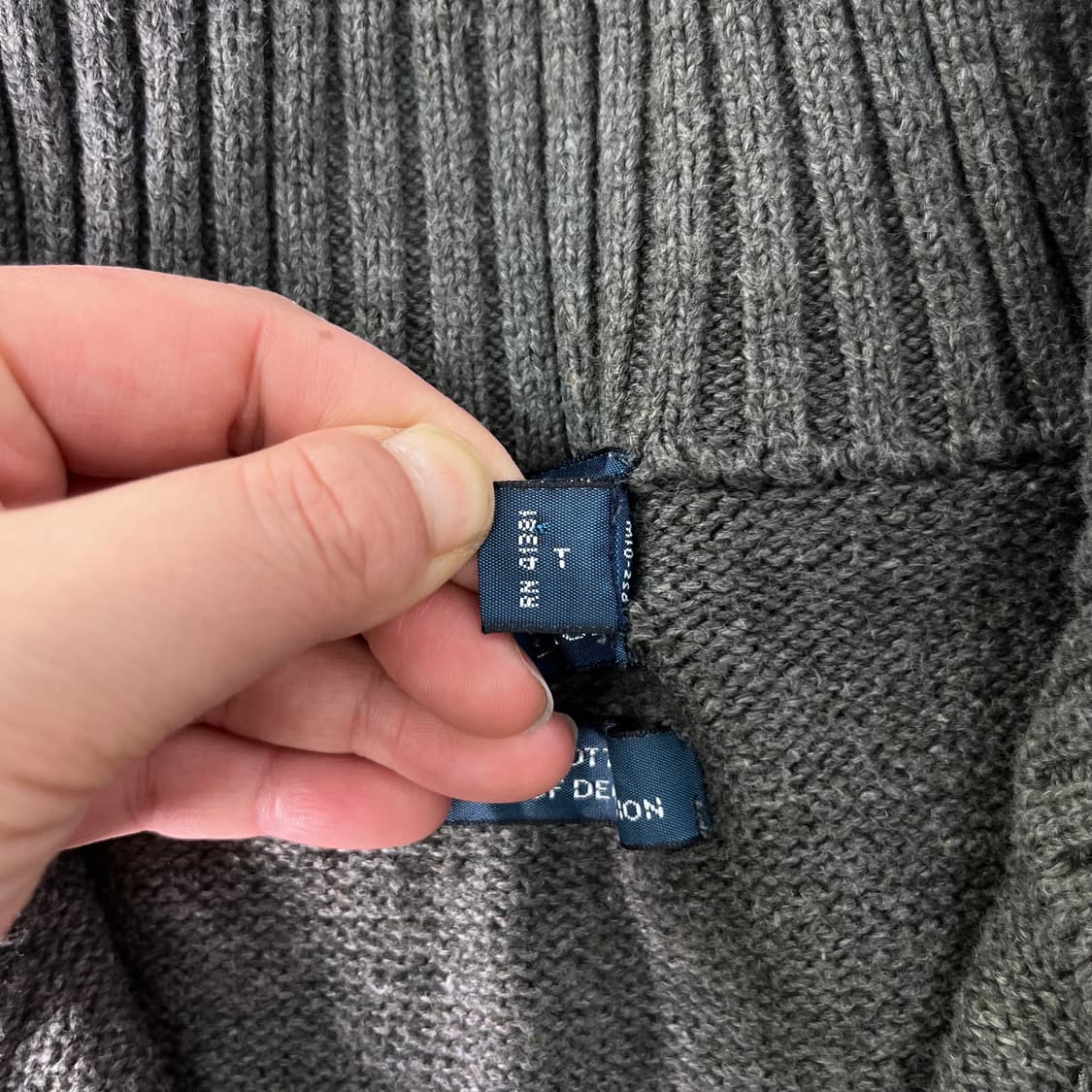 100 폴로랄프로렌 반집업 코튼 니트 상품이미지5