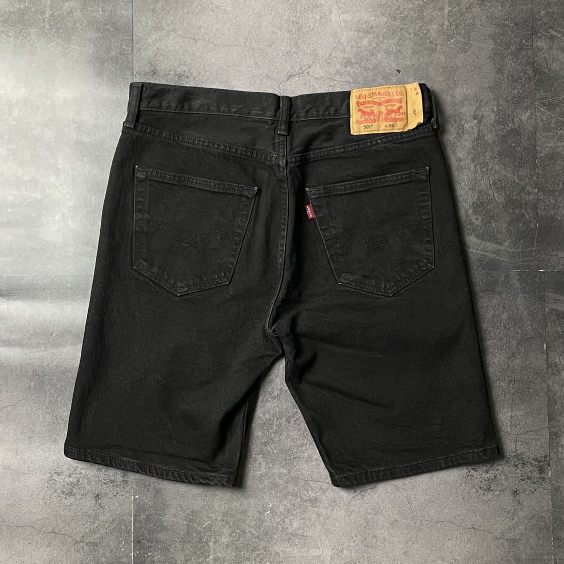 LEVI'S 리바이스501 빈티지 블랙 데님 하프팬츠 A00992 상품이미지5