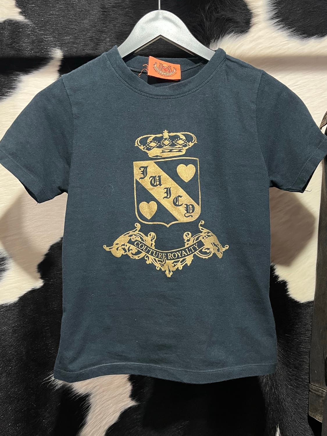 주시 꾸뛰르 슬림핏 프린팅 반팔 상품이미지2