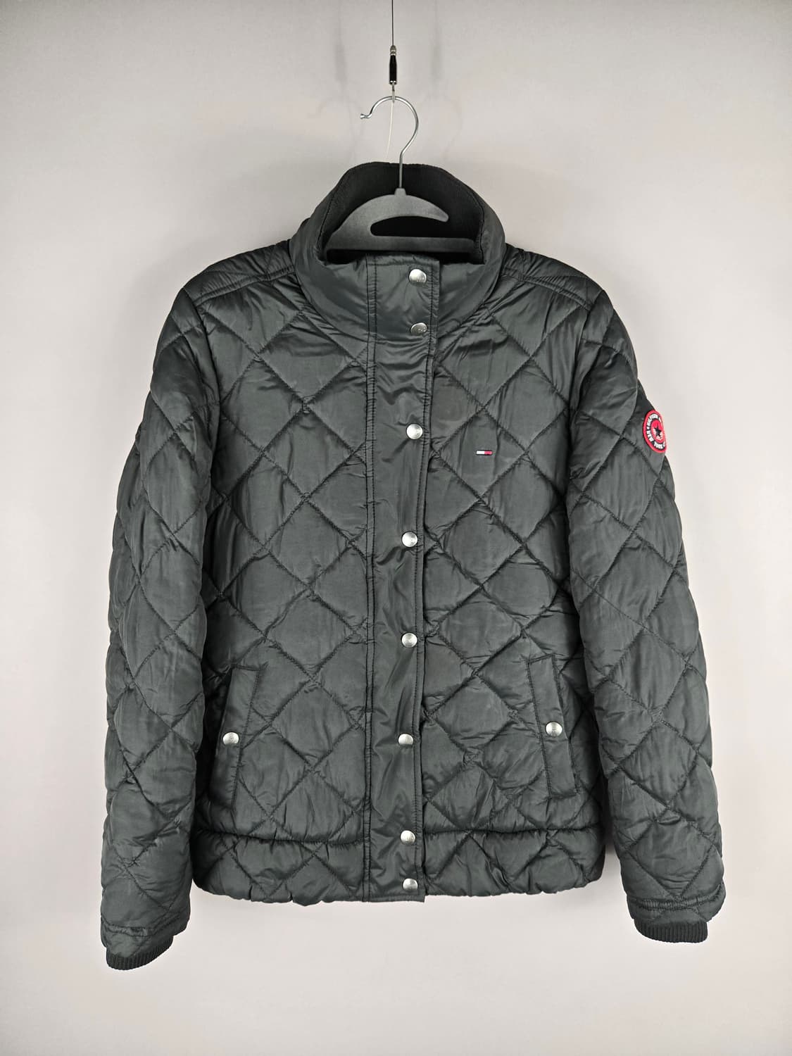 [무료배송]타미힐피거데님 S 여성 퀼팅 패딩 자켓 블랙 상품이미지1