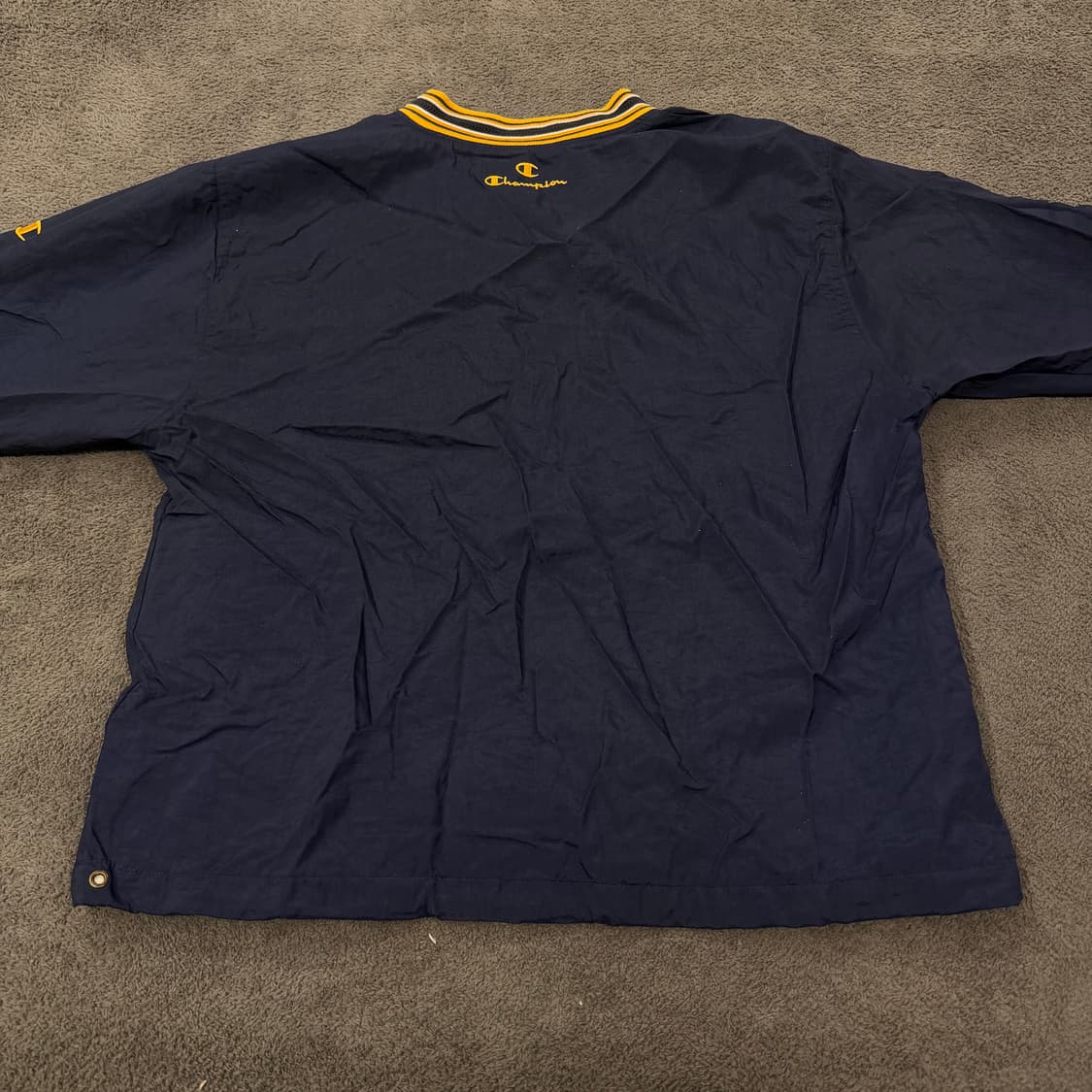 [정품/M] 챔피온 웨스트 버지니아 브이넥 바람막이 웜업 상품이미지4