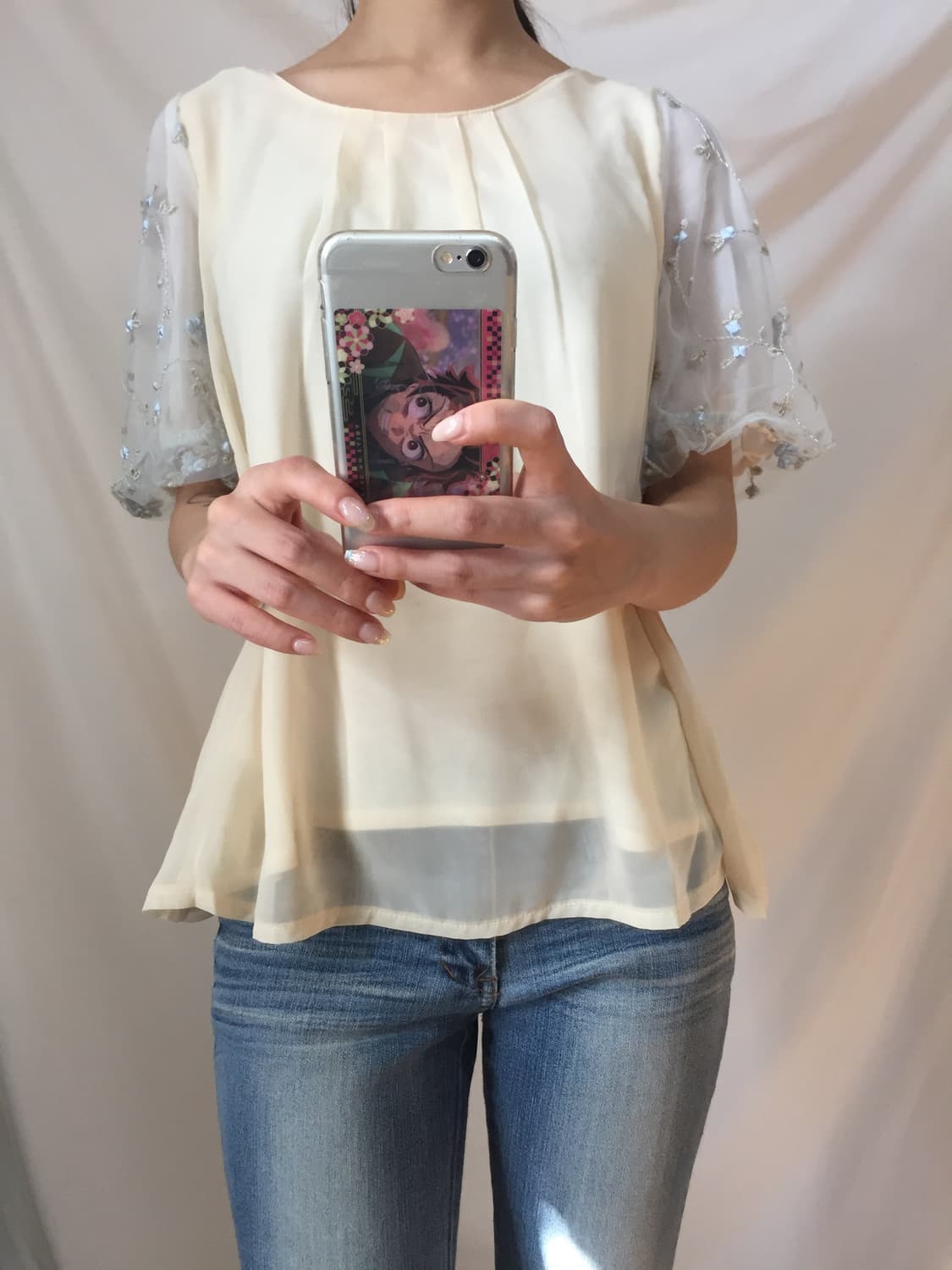 엑시즈팜 꽃 블라우스 상품이미지6