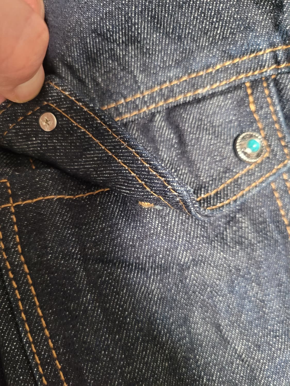 콘초 CONCHO  포인트 데님 자켓 상품이미지10