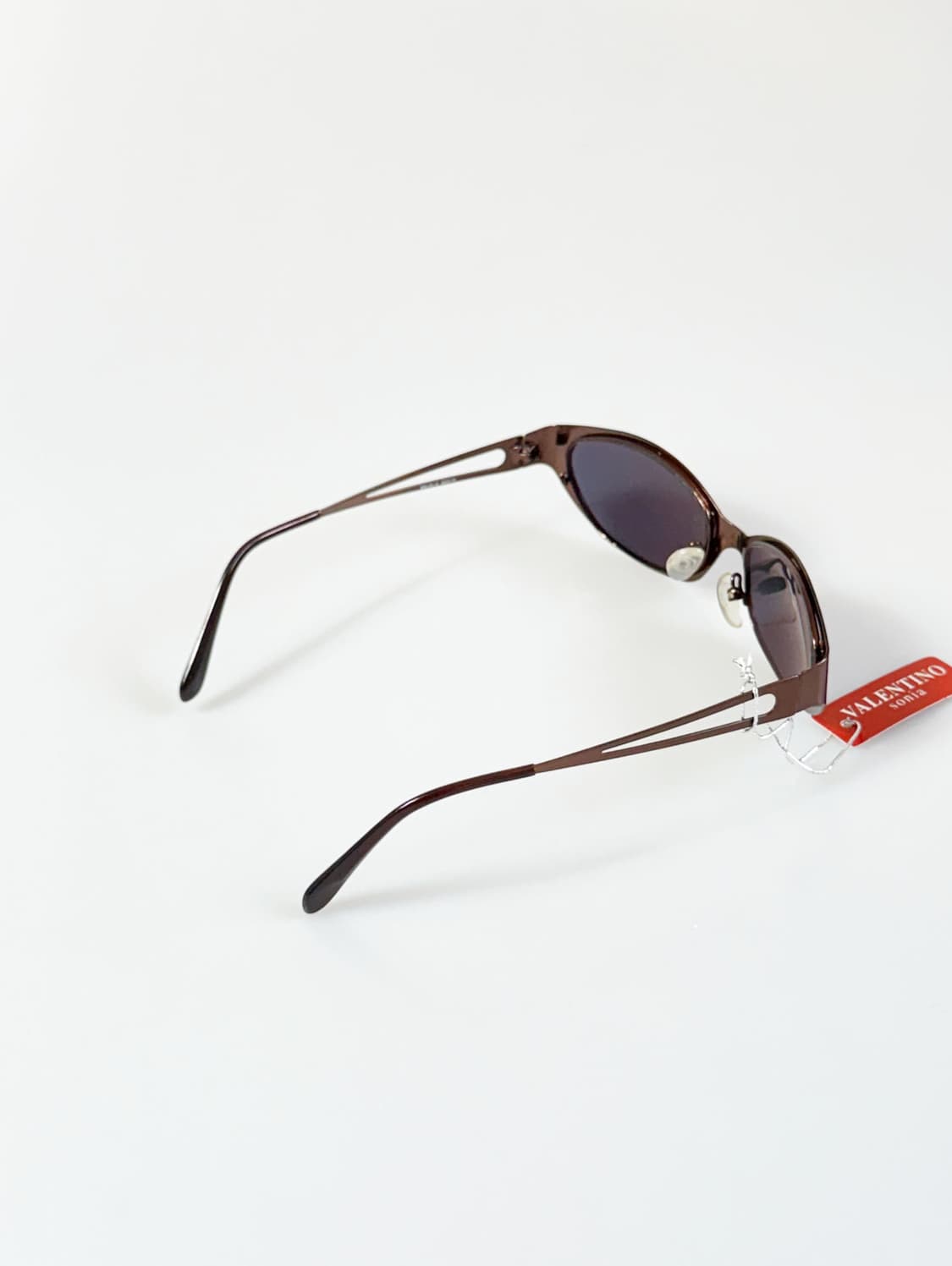 VALENTINO SONIA JAPAN 브라운 메탈릭 빈티지 선글라스 상품이미지5