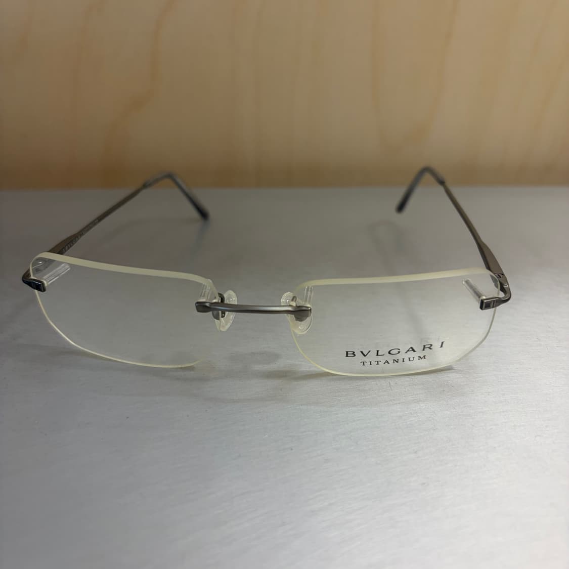 불가리(BVLGARI) BV 133-T 403 티타늄 럭셔리 무테 안경 상품이미지2