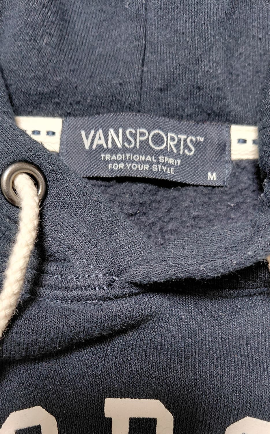 [M/남녀공용] VANSPORTS 반스포츠 빈티지 그래픽 후드티 상품이미지2