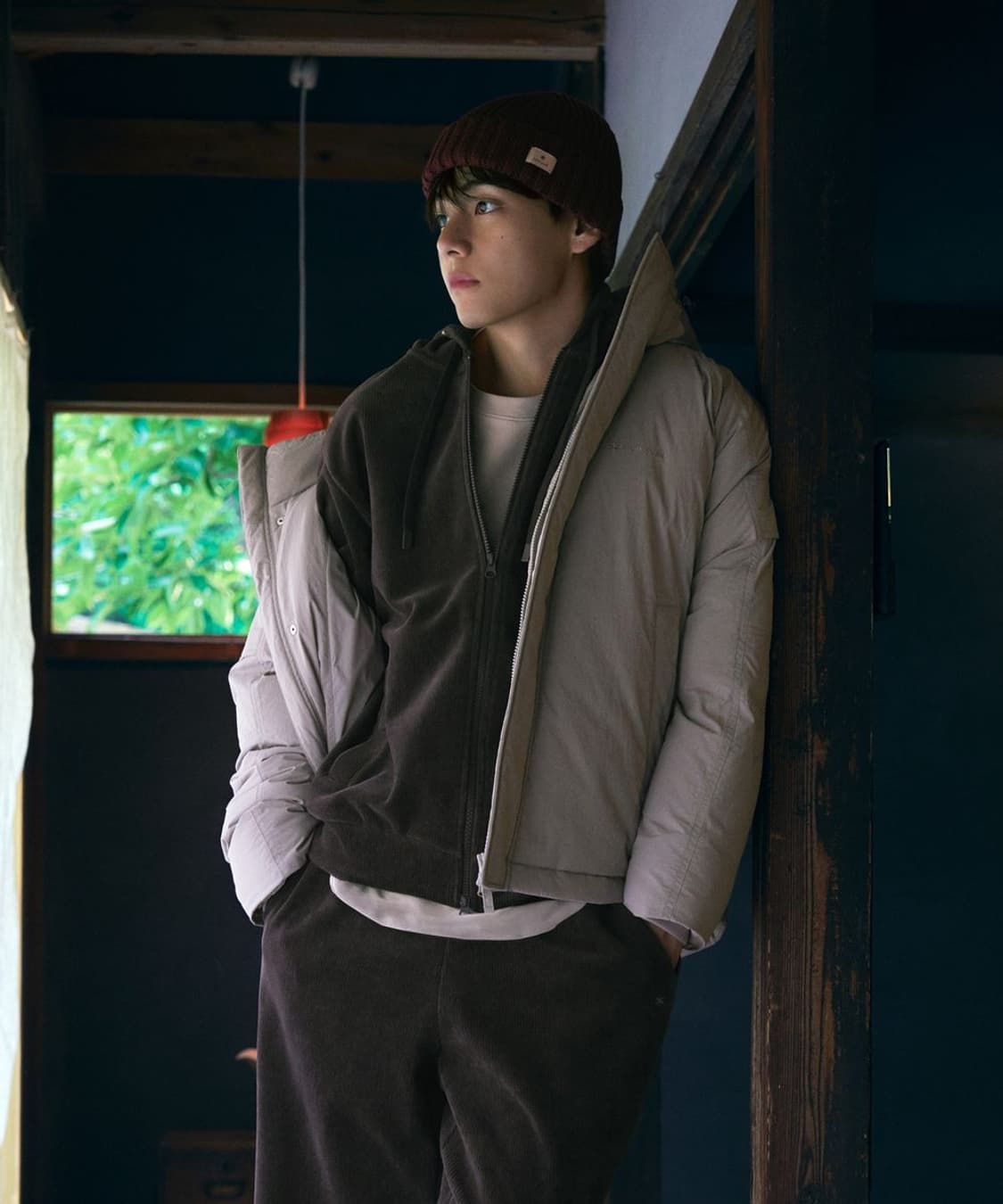 스노우피크 폴디드 비니 브라운 상품이미지2