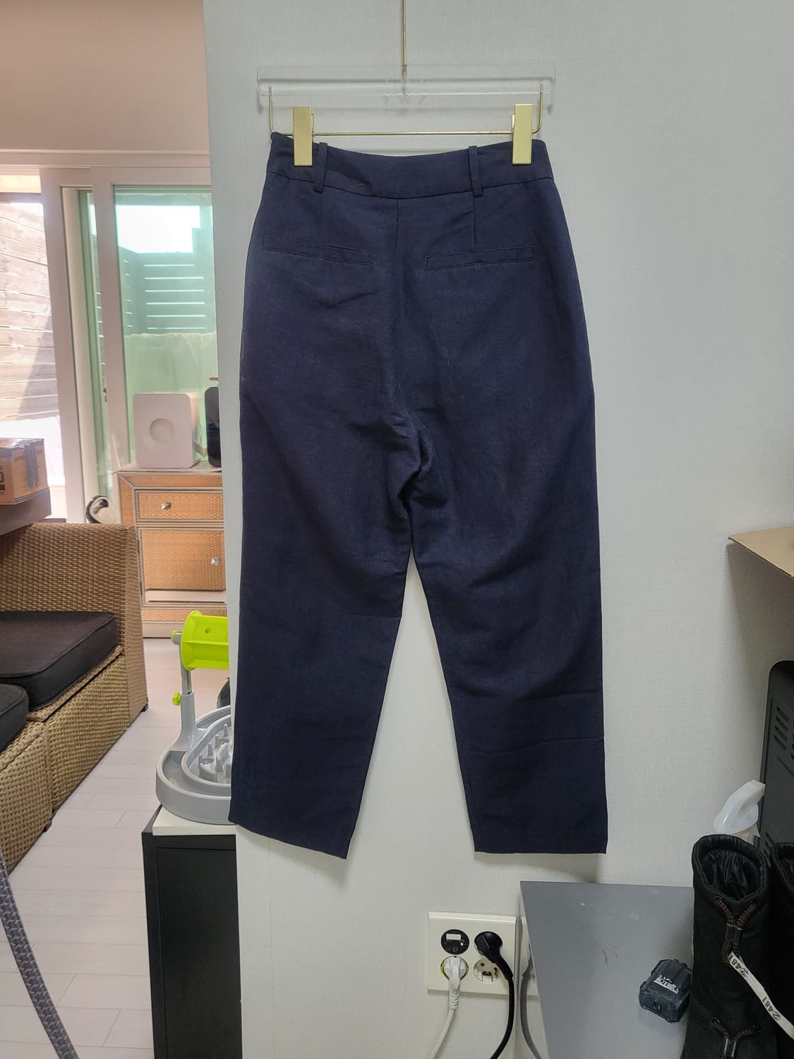 (새제품 수트세트50만원대->6만5천)고급여성 오버사이즈 린넨수트 F 상품이미지8