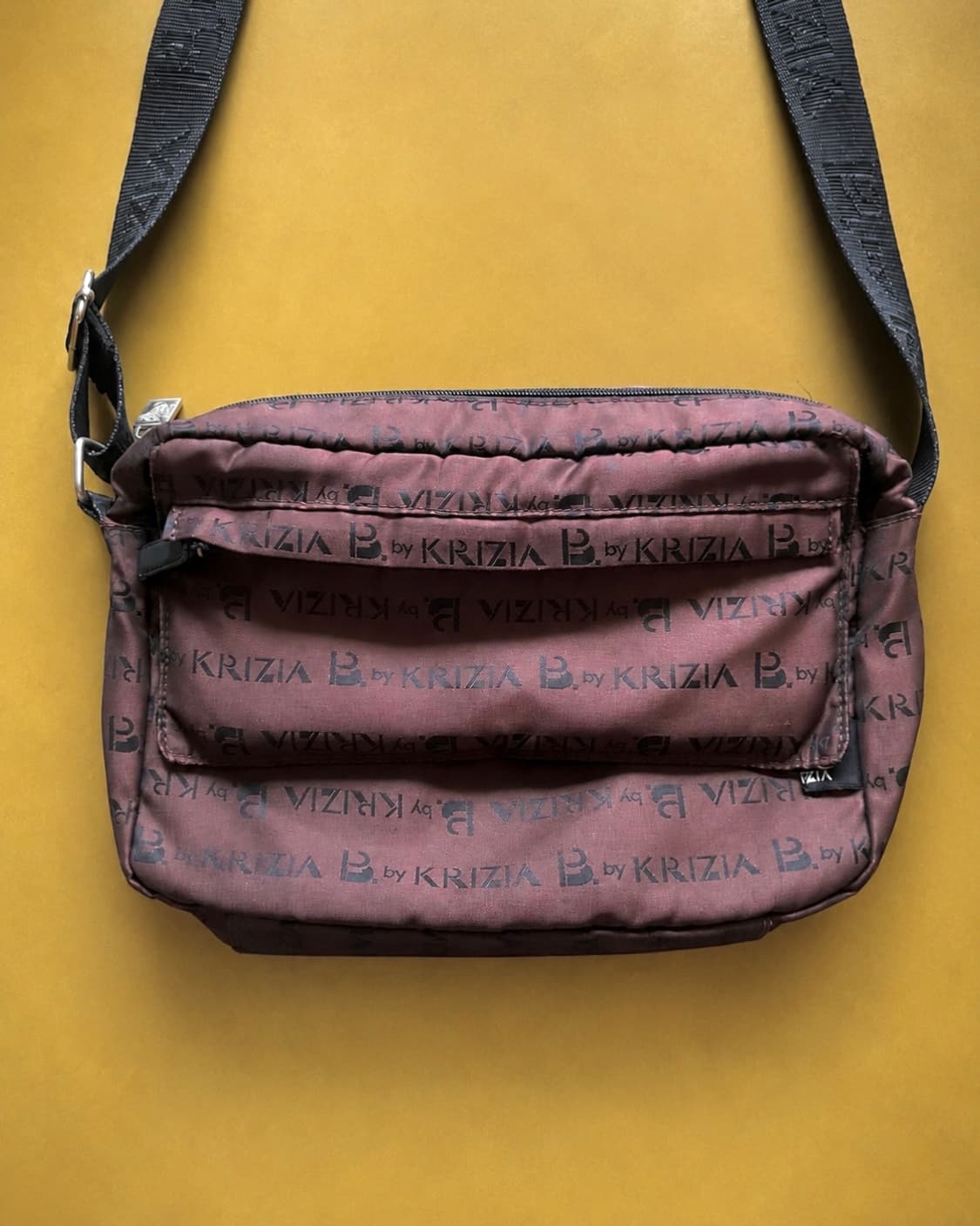 1990s Krizia Old Crossbody Lettering Bag 상품이미지3