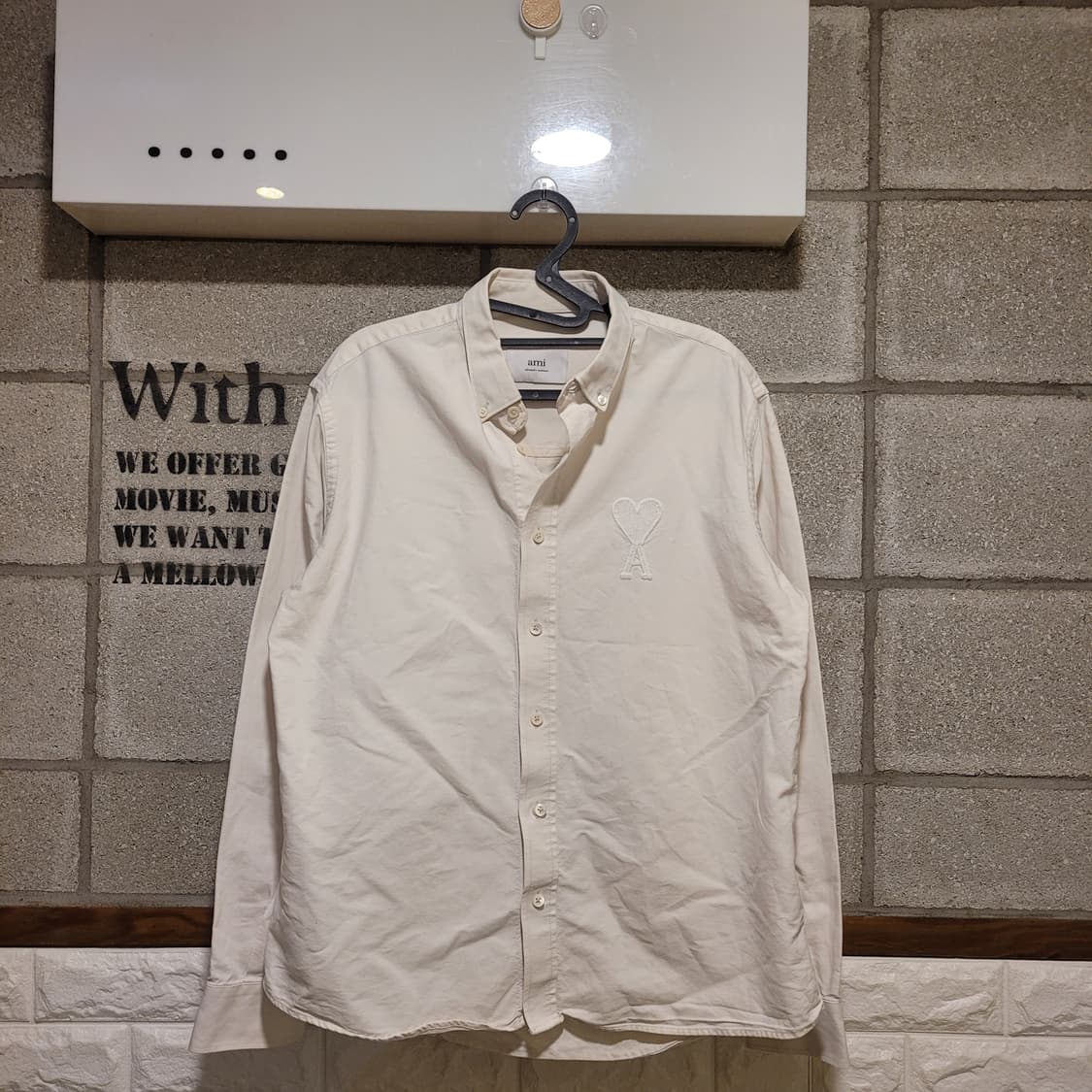 아미 하트로고 옥스포드 셔츠 38 상품이미지1