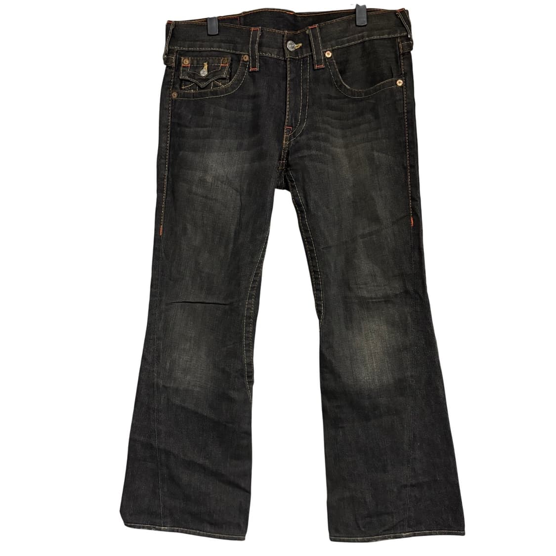 트루릴리젼 joey 흑청 부츠컷 벨바텀 플레어진 33 상품이미지1