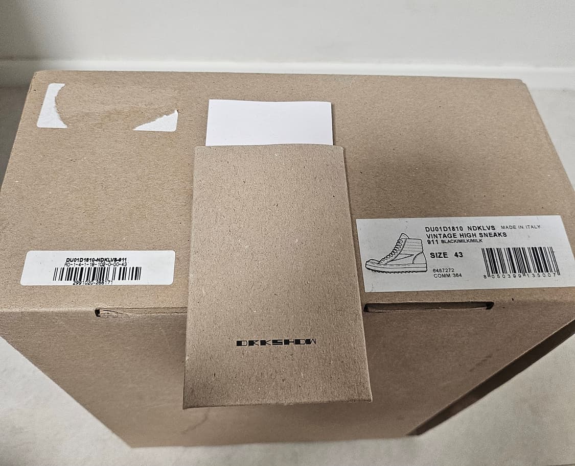 릭오웬스 다크쉐도우 빈티지 하이 상품이미지7