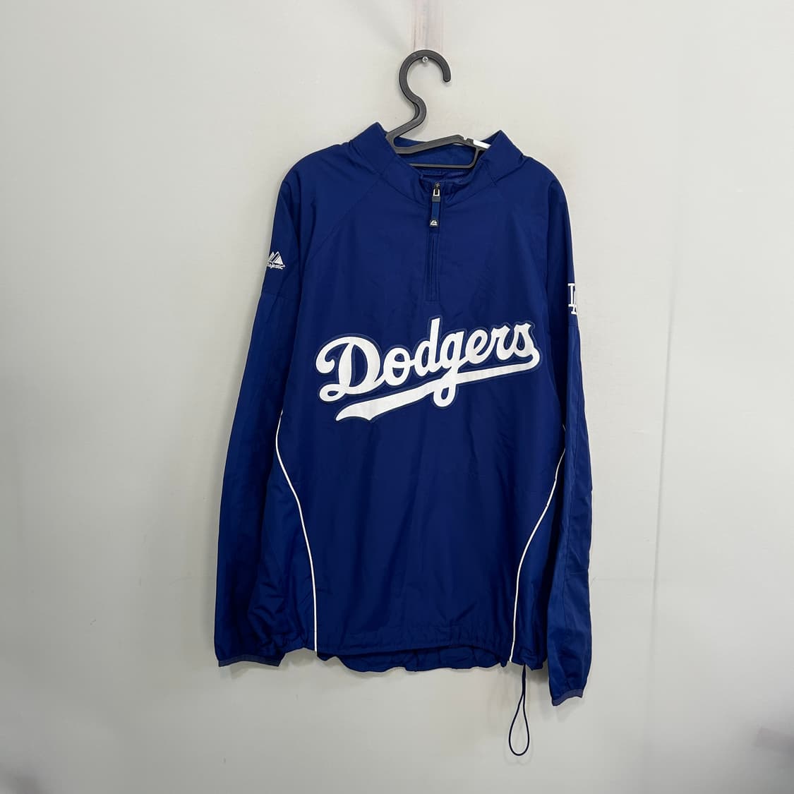 마제스틱 다저스 자켓 웜업 반집업 L  상품이미지1
