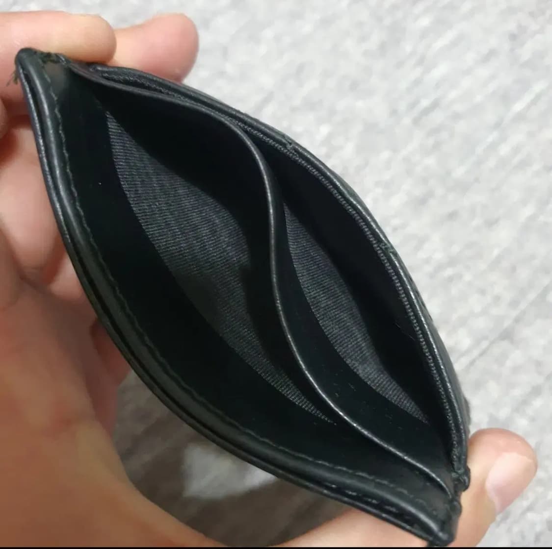 정품 구찌 마몬트 카드지갑 블랙 색상 상품이미지9