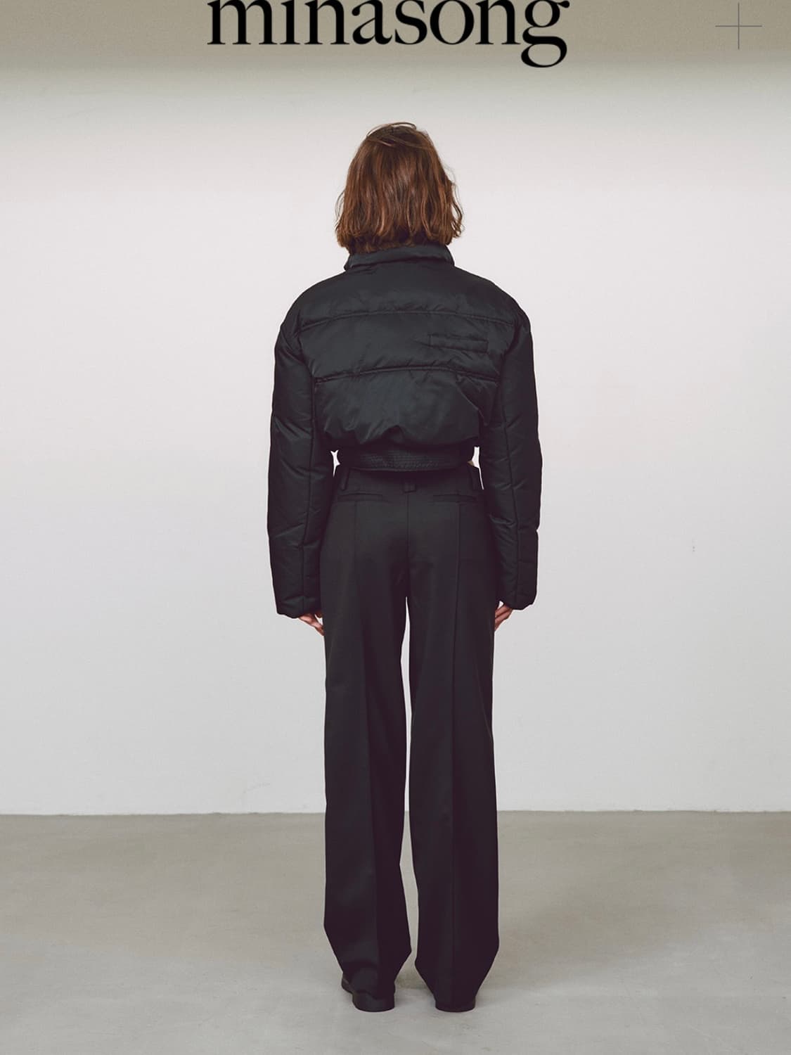 minasong / 민아송 크롭 푸퍼 자켓 상품이미지3
