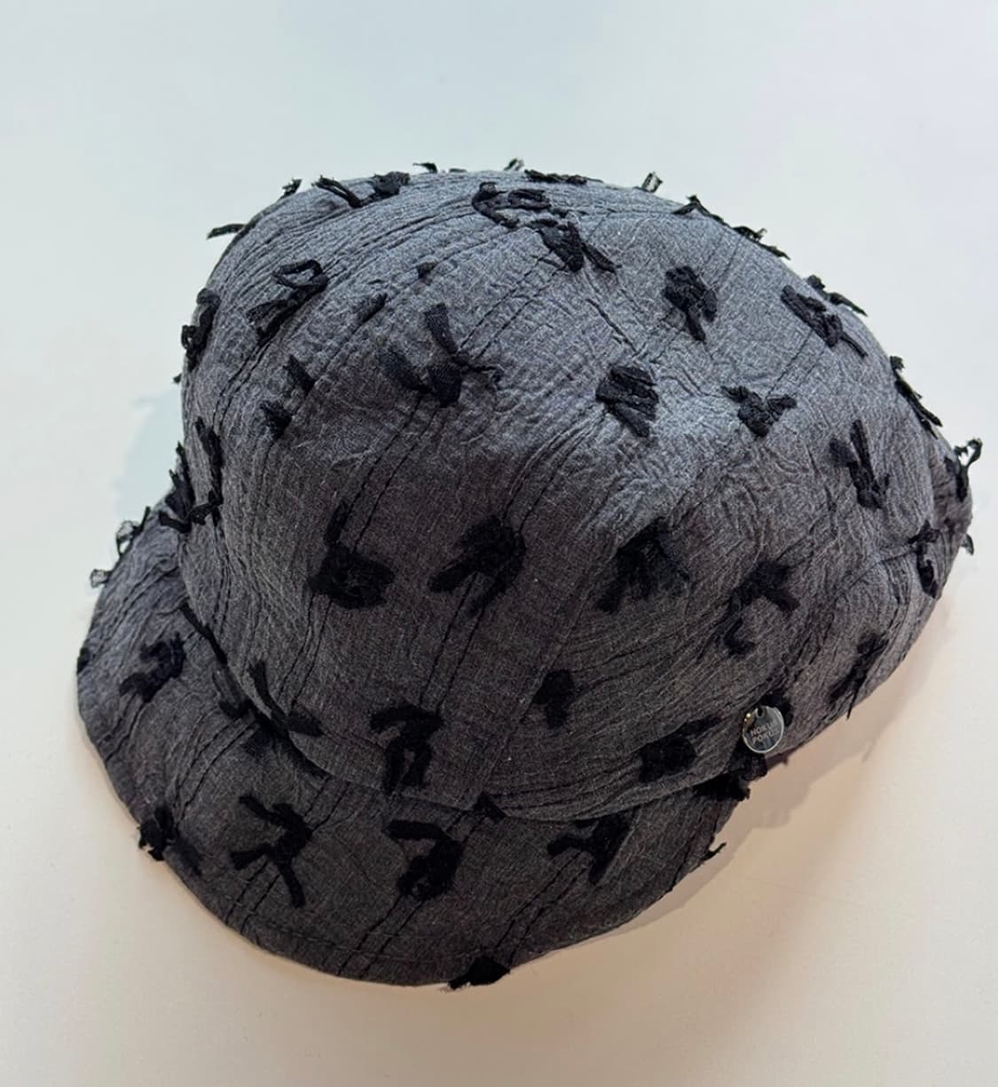 호쿠스포쿠스 Dirty Ribbon Cap_Charcoal 상품이미지4