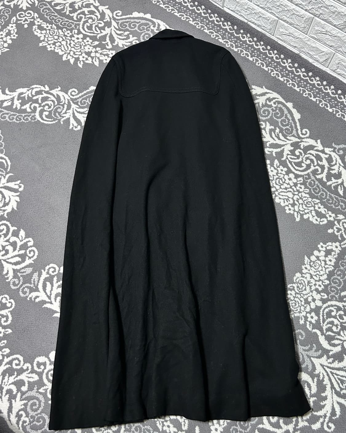 Basic Nobuo 울 블렌드 판초 코트 상품이미지5