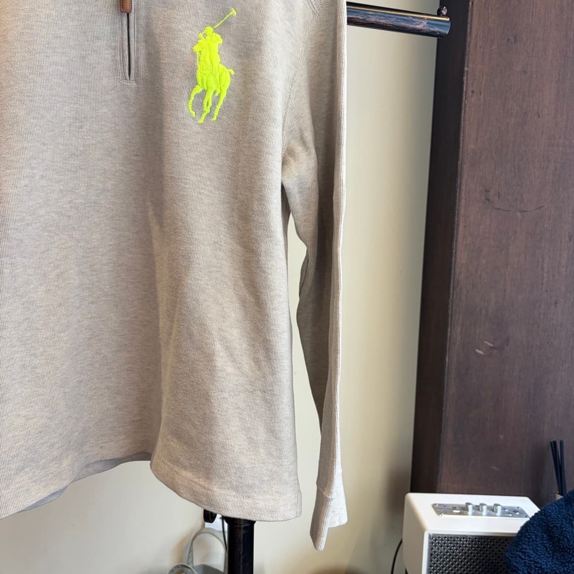 15520 - 폴로 랄프로렌 빅로고 반집업 니트 상품이미지4