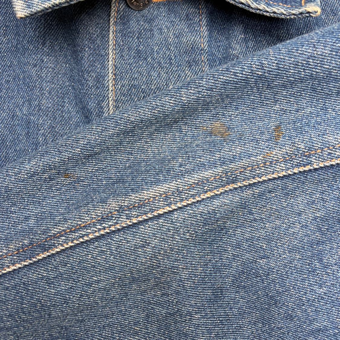 랭글러 빅 와펜 패치 데님 자켓 XL 상품이미지10