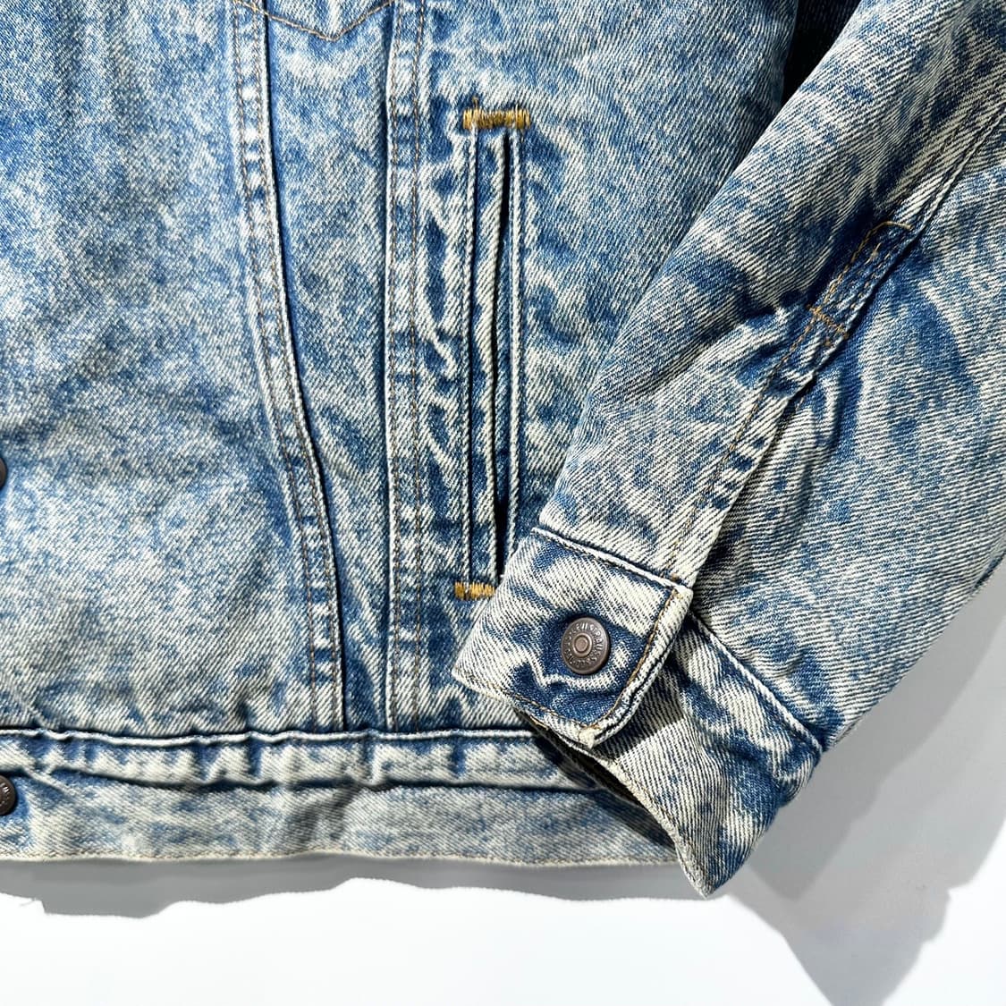 80’s USA 리바이스 쉐르파 데님 트러커 자켓 상품이미지6