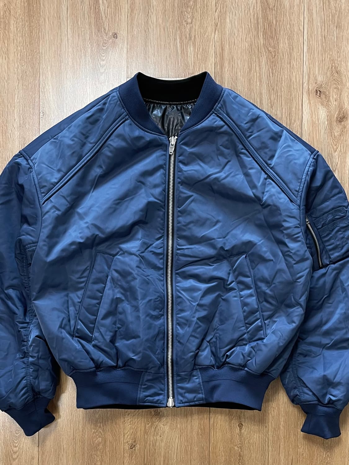 준지 도산 아카이브 익스클루시브 광택 리버시블 마원 ma-1 봄버 자켓 상품이미지1