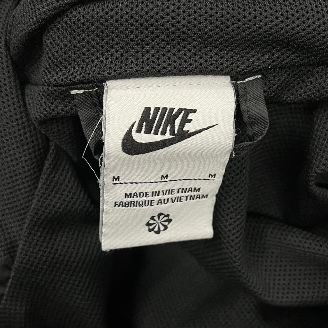[정품/M] 나이키 블랙 바람막이 후드집업 b17 상품이미지5