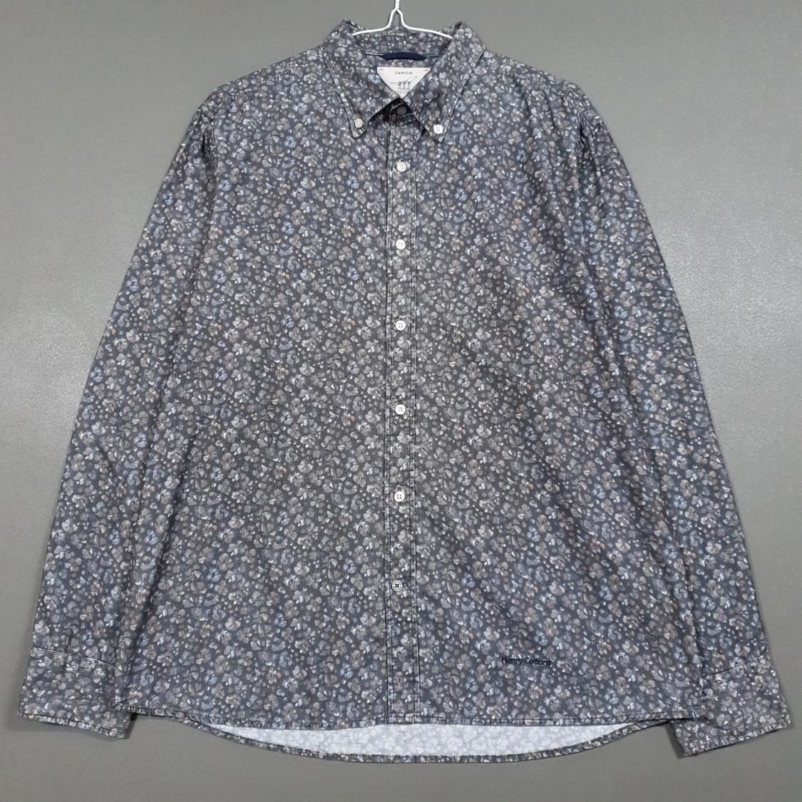 105) 헨리코튼 신형 22fw tekstina 고급 올오버 셔츠 남방 상품이미지1