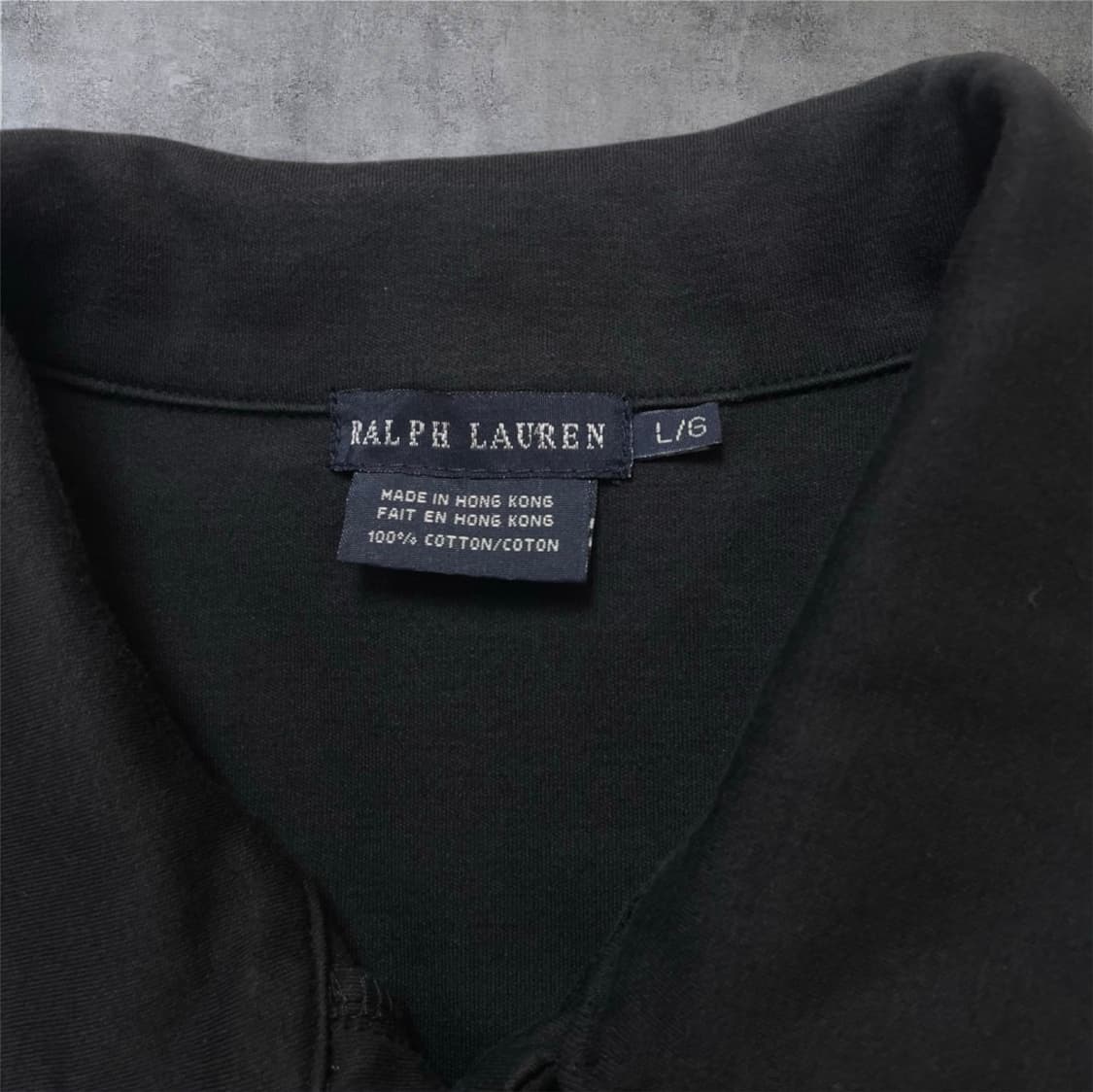 랄프로렌 Ralph Lauren 블랙 피케 반팔 카라 미니원피스 L 상품이미지3