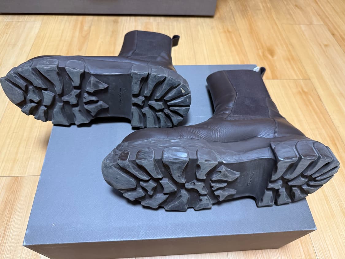 릭오웬스 트랙터 부츠 브라운 43 상품이미지3