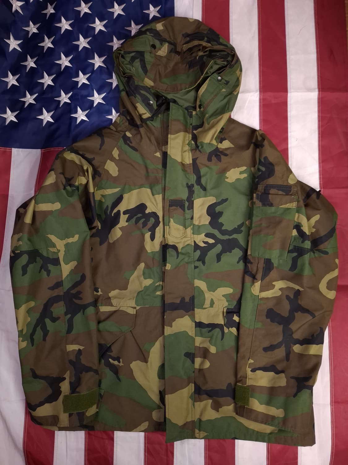 오리지날 미군 1세대 우드랜드 고어텍스 파카 상품이미지1